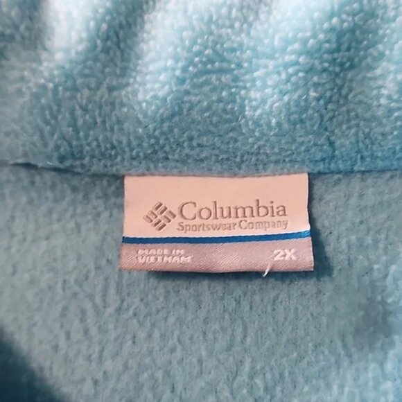 🦩 Columbia Sportswear 'Benton Springs' full zip Fleece Jacket 🦩 - Picture 2 of 5